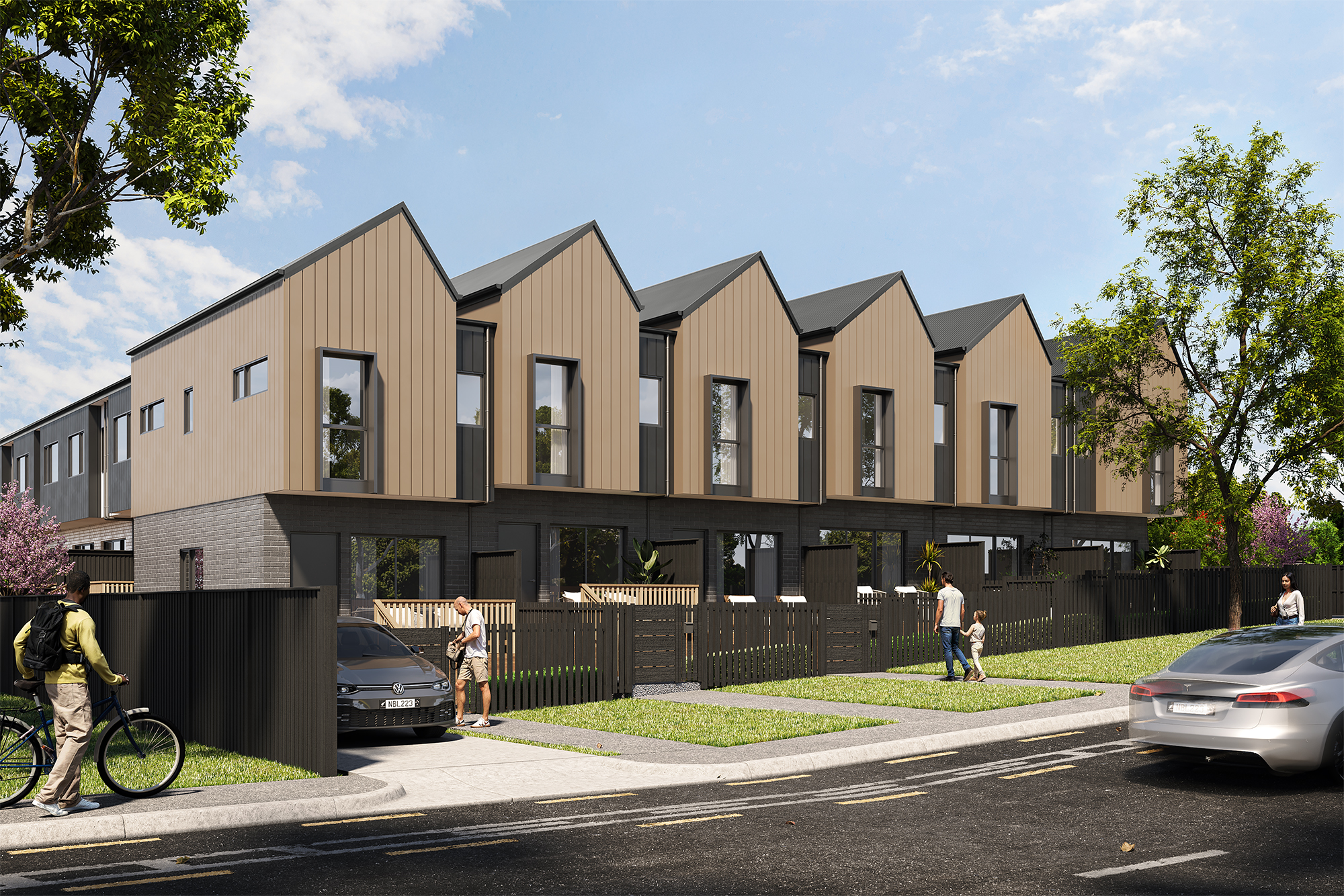 Exterior render of 11-13 Coronation Road